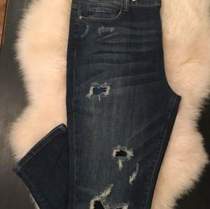 Judy Blue 2x patchwork Jeans